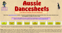 Desktop Screenshot of classes.dancesheets.net